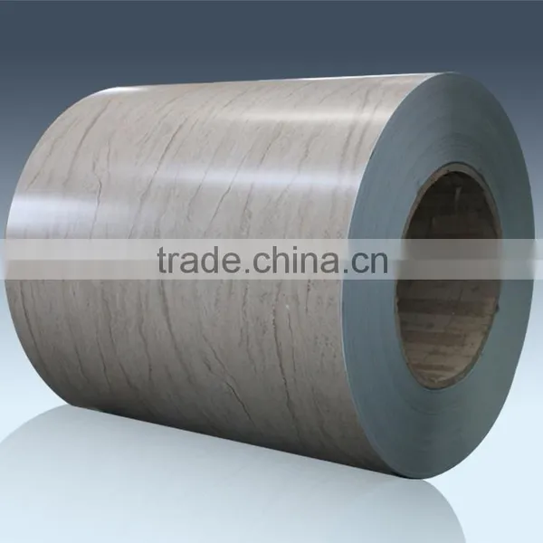 Cold Rolled and Hot Dipped Ppgi/color Coated Pattern Steel photo-4
