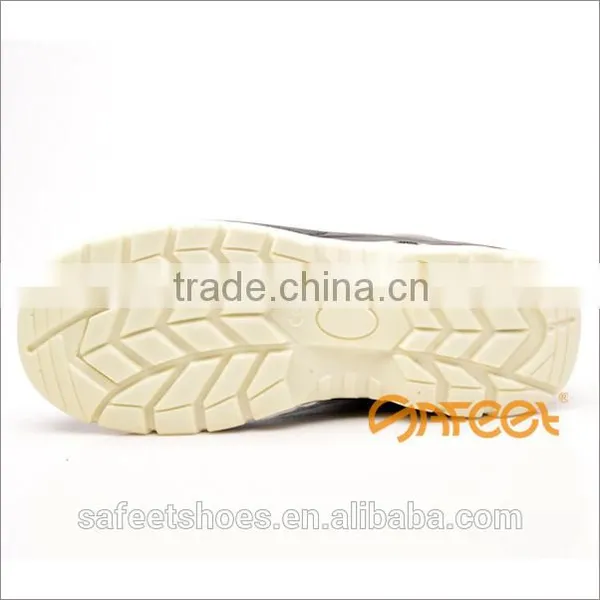 EN ISO 20345 Micro Fiber Material Steel Toe Cap Protection Esd White Shoes Lab Shoes Pure White Shoes Manufacturer SA-6122 photo-2
