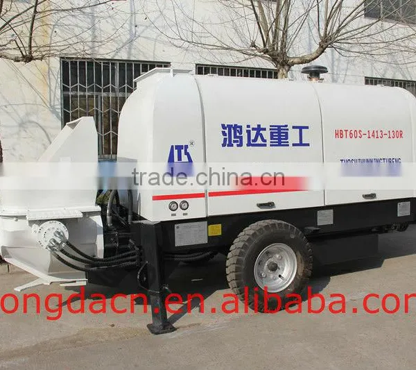 HBT S Series Diesel HBT60S1816 161R From HONGDA Trailer Concrete Pump