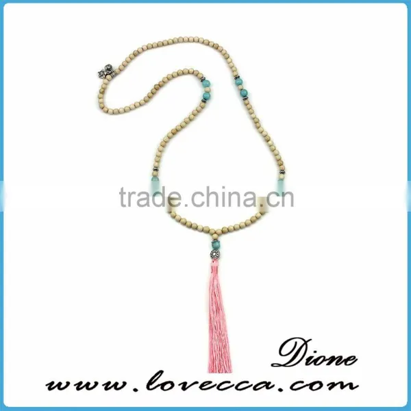 Natural Colorful Stone Gemstone Latest Design Beads Necklace photo-3