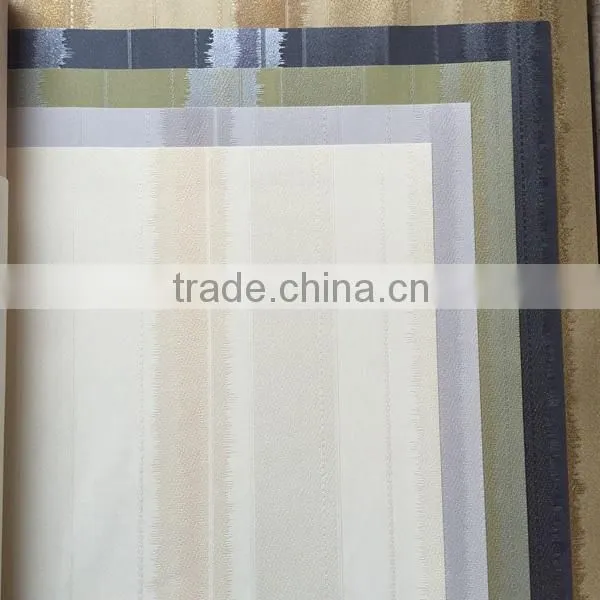 Hot Washable Modern Strip Vinyl Wallpaper for Home Decoration photo-2