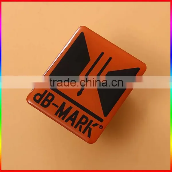 Printing Resin Square Dome 3D Sticker Epoxy Label photo-2