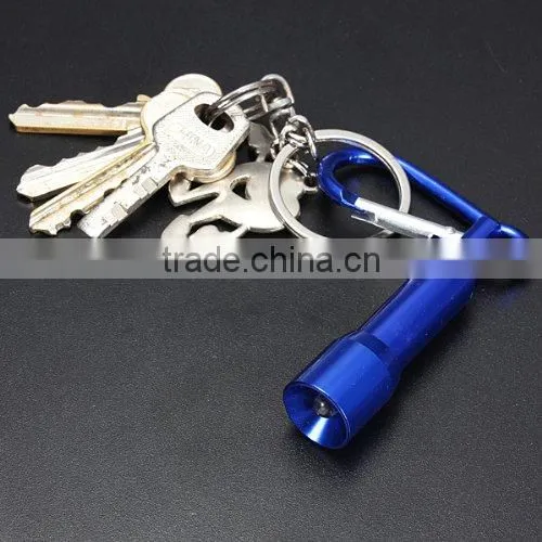 Ningbo JELO Popular Hot Sales Promotion Bright 1LED Carabiner Keychain Light Cheaper Gift Flashlight and Torch photo-6