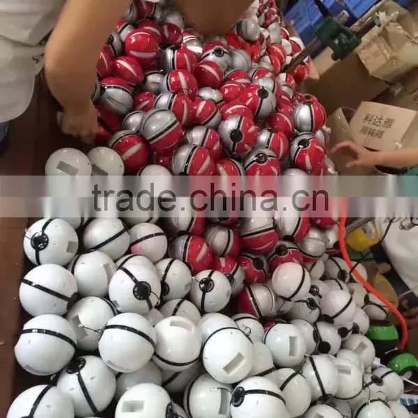 Hot Product 6000mah Magic Ball Pokemon Power Bank Factory Cheap Price Magic Ball LED Light Double USB 2.4A for Christmas Gift
