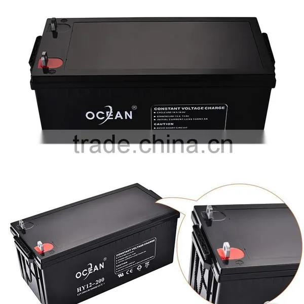 Most Popular 12V Removable 200ah Big Sale Battery Solar 12v photo-4