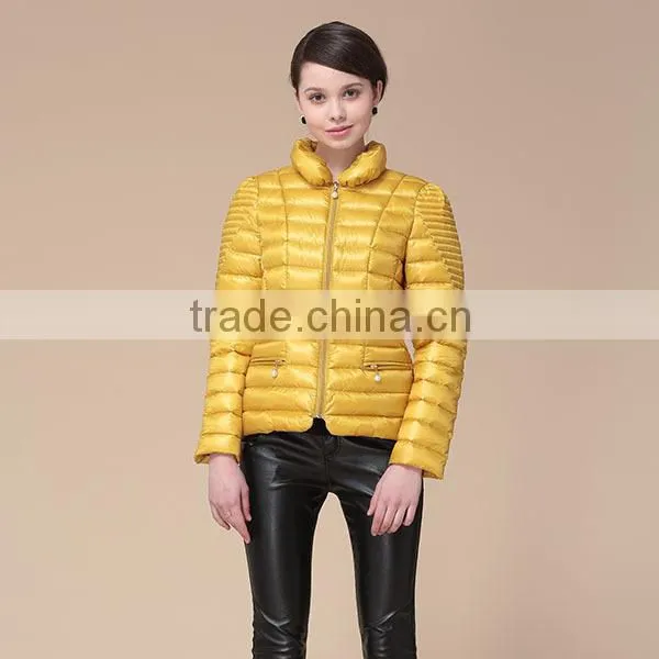2015 Hot Sale Women First Feather Down Jackets photo-4