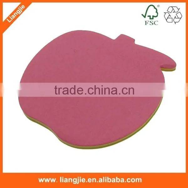 Apple Shaped Sticky Notes Pad for Promotion photo-3