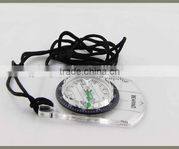 Transparent White Color and Acrylic Plastic Case Material Military Compass photo-4