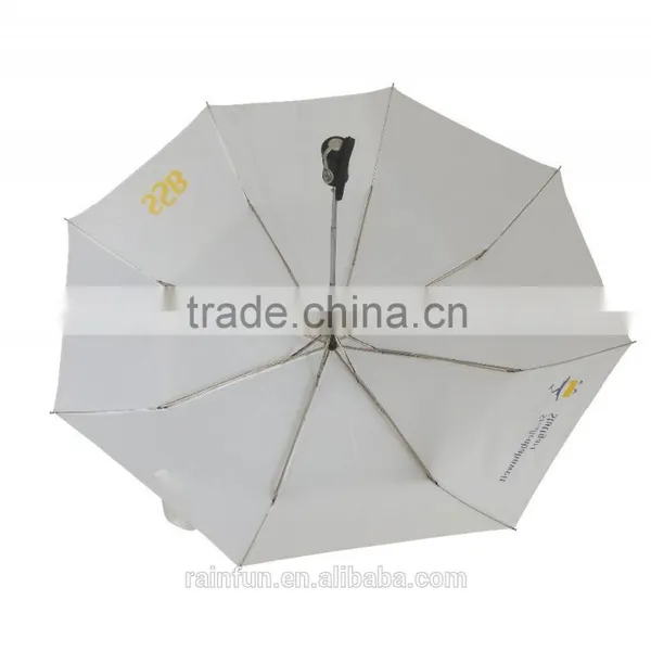 3-fold Automatic Umbrella Open Close Folding Umbrella With Logo photo-4