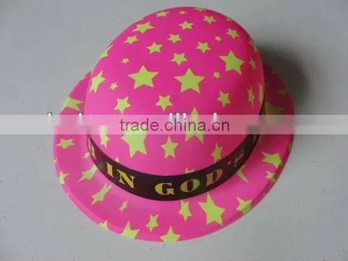 Plastic Party Hat With Glitter photo-4