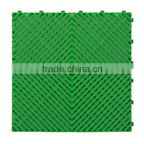 Anti-slip and Waterproof pp Garage Floor Tiles