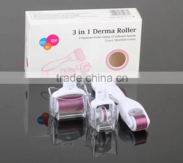 2015 Handsome Home Use 3 in 1 Micro Derma Roller With Low Price photo-3
