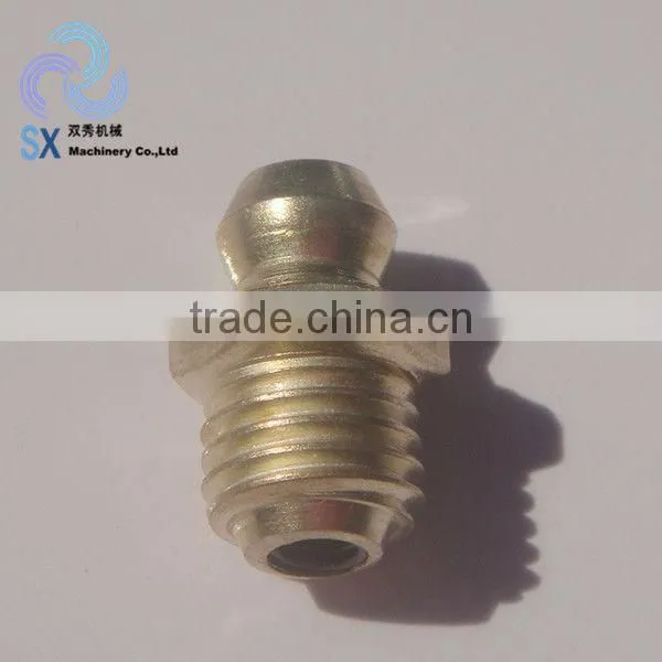Plating Copper M8x1 Zerk Grease Fitting Made in China