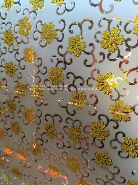 Decorative Ice Cream and Acid Etched Glass photo-2