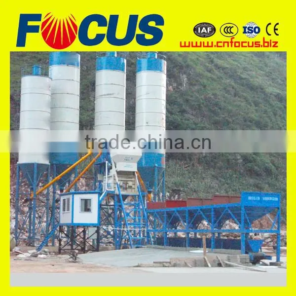 Belt Type Hzs90 Concrete Batching Plant With Sicoma Concrete Mixer photo-2
