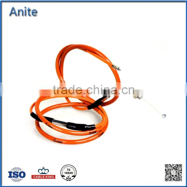 Wholesale Price Orange Throttle Cable For YAMAHA 191CM Motorcycle Accelerator Cable photo-2