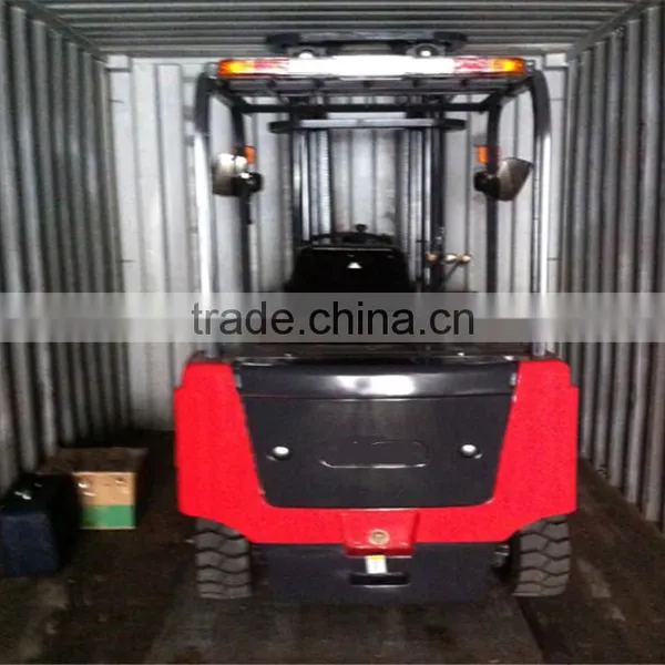 2000kg Four-Wheel Cheap DC/AC Electric Forklift CPD20 photo-5