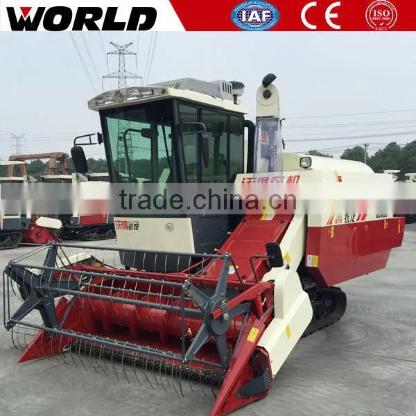 4LZ-5.0E 98HP 1.4m3 Grain Tank Small Rice Wheat Harvester Machine