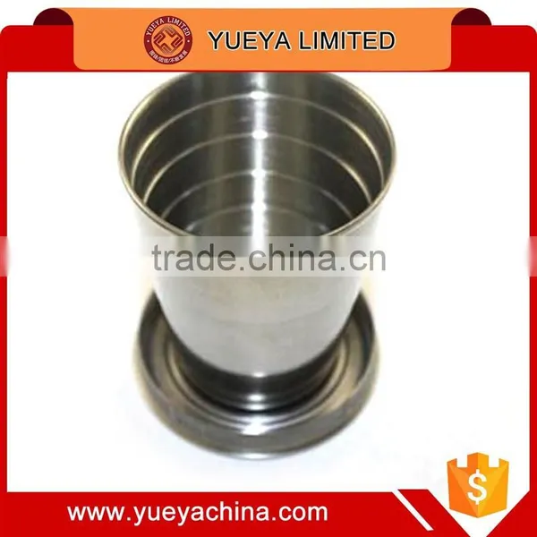 Creative Stainless Steel Folding Cups Portable Traveling Sports Cups Size M photo-6