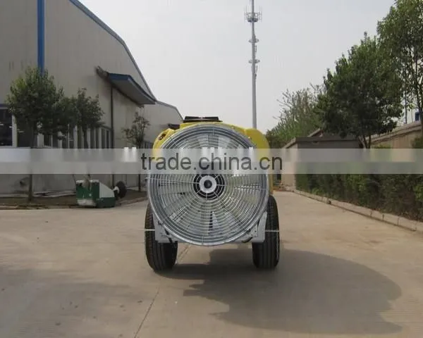 High Efficient Orchard Fruit Garden Vineyard Trailer Boom Tank Air Blast Sprayer 1500L With Italy Diaphragm Pump photo-5