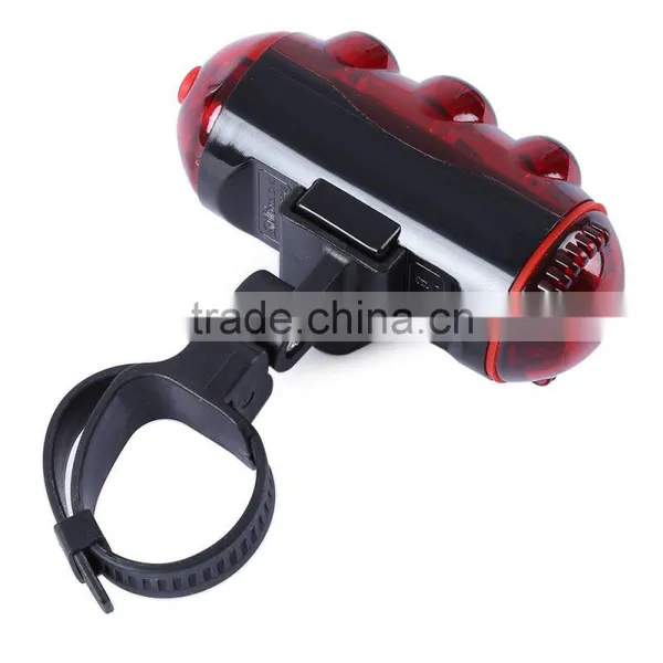 SunDing 10 LEDs Inside 8 Modes Waterproof Taillight MTB Road Bike Super Bright Seatpost Warning Light photo-6