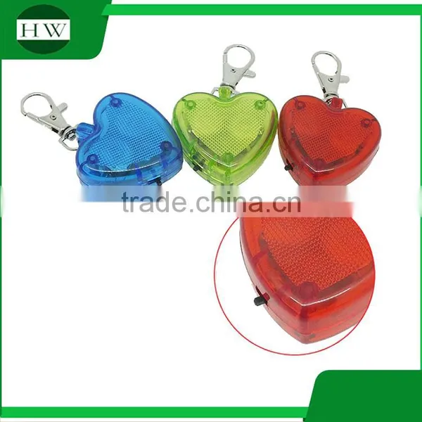 Wholesale Customized Plastic Heart Shape Led Bike Light photo-3