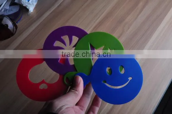 Plastic Cake Stencils Decorating photo-3