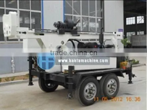 Multi-function Wheel Type Hydraulic Rotary Drilling Rig HF150T photo-2