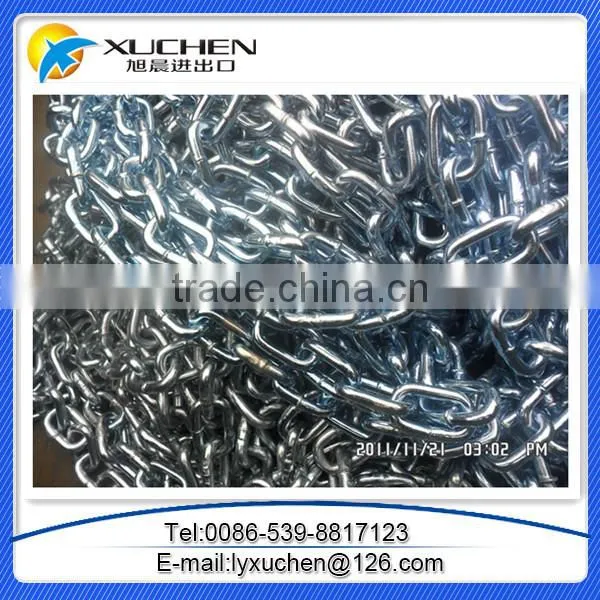 Electric Galvanized Din764 Iron Welded Short Link Chain photo-6
