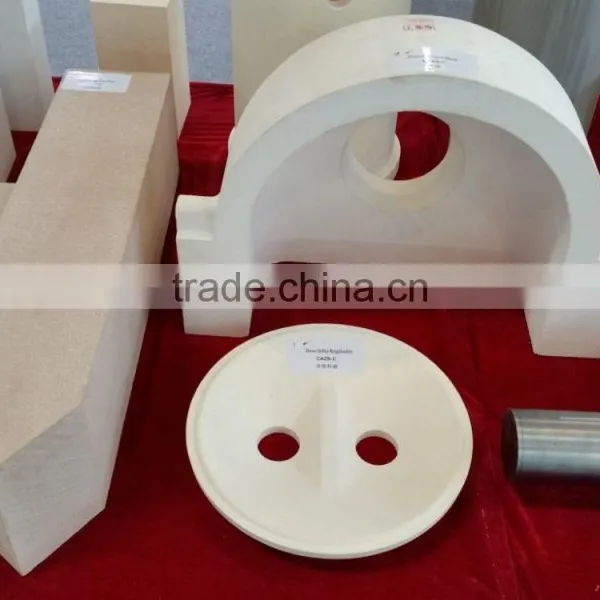 Refractory Zircon 333 Tubes, Spouts,orifice,plungers for Glass Furnace Feeder Channels photo-5