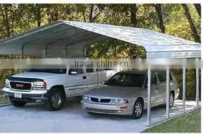 ISO Certified Prefab Sheet Metal Carport Low Cost photo-2