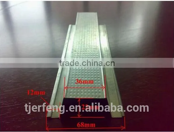 Galvanized Steel Main Channel/Omega Furring Channel, Stud and Track photo-3
