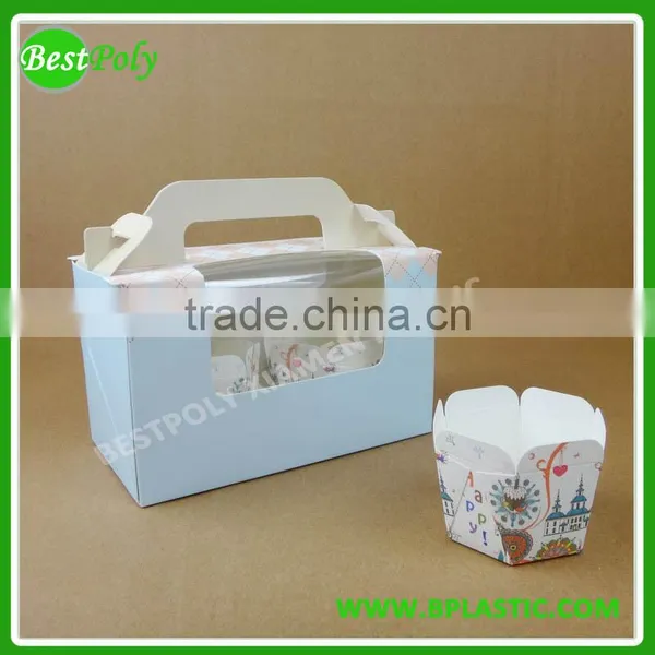 Beautiful Custom Folding Paper Box With Logo for Gift With Handle photo-2