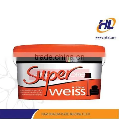 in Mold Label for Plastic Paint Can