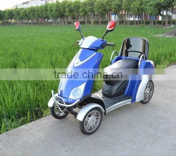 High Quality China Factory 4 Wheel Electric Mobility Scooter For Elders,Safe 48V 50W Back-driving Electric Scooter For Wholesale photo-2