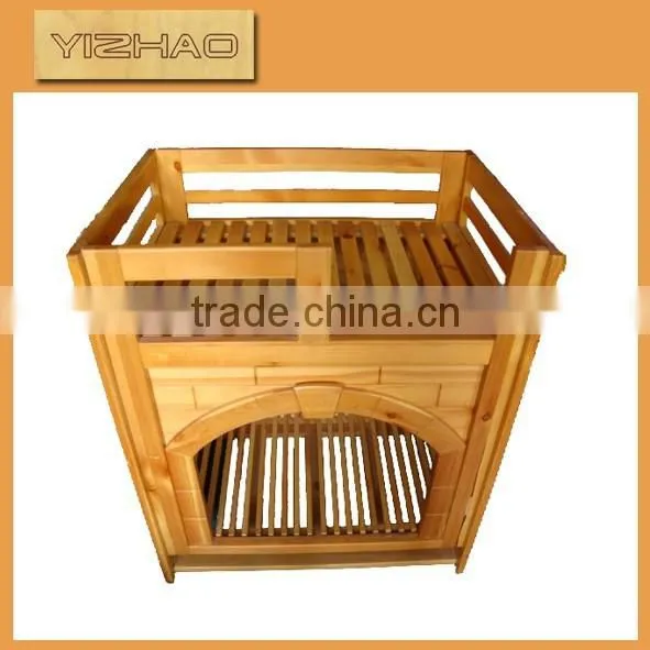 Made-in-China Factory Price Classical Wooden Dog Cage, Wooden Dog House, Dog Cage photo-3