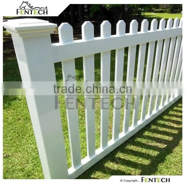 High Quality Cheap Vinyl/PVC/Plastic Garden Pikcet Fence photo-4