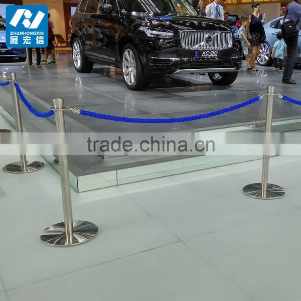 Silver Rope Stanchions With the Ball Top photo-5