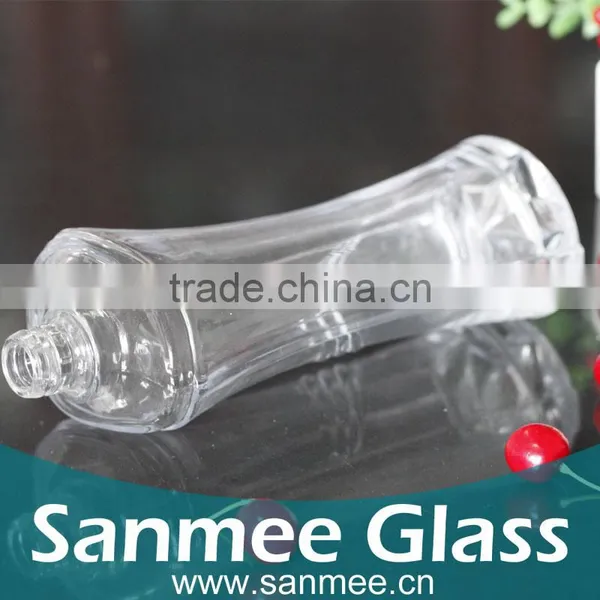 Supplies All Kinds Of Glassware 518ml Transparent Glass Bottle Wholesale photo-2