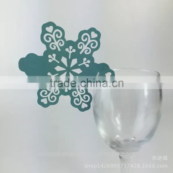 Wholesale Party Favors Supplier Wine Glass Card Laser Cut Wedding Invitation Card photo-3