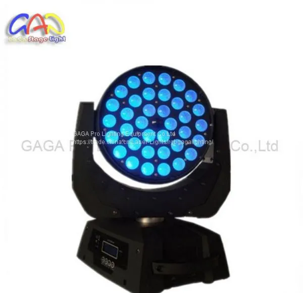 36 * 10W High Power RGBW 4-in-1 LED With Zoom Function Moving Head Light photo-5