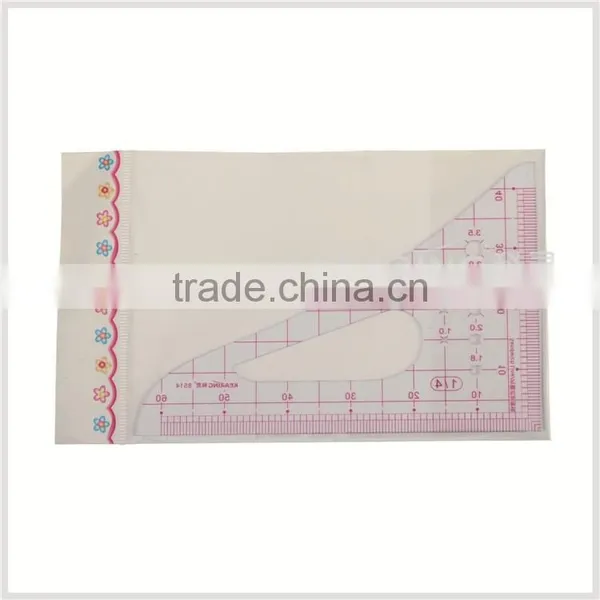 Kearing Brand Plastic Scale Ruler, 1/4 Painting Scale Ruler ,garment Pattern Making Rulers#8514 photo-2