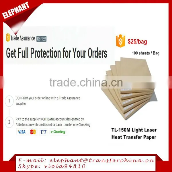 Self Weeding Light Heat Transfer Paper for T-shirt photo-6
