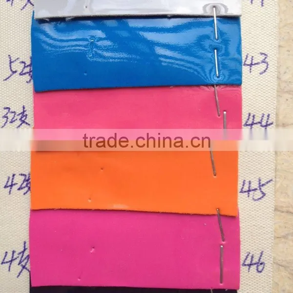 A Grade PVC Mirror Face Leather Stock Lot For Shoes and Bags photo-2