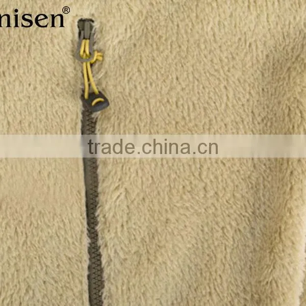Outdoor Explorer Warm Keeper Mens Camel Fleece Jacket photo-4