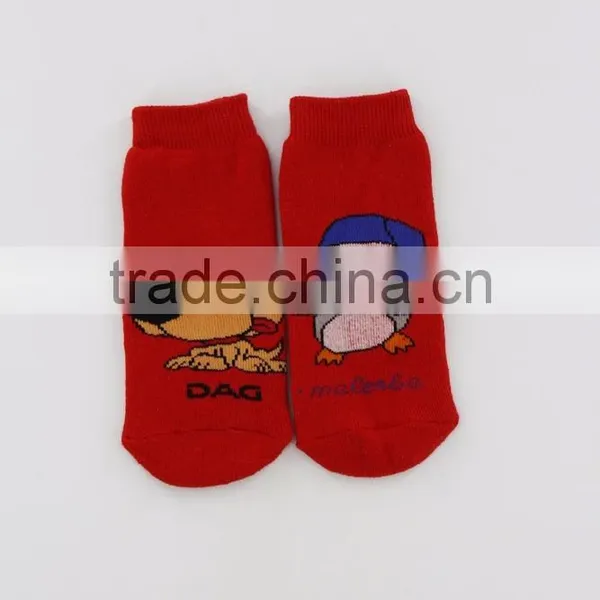 Anti Slip Cartoon Cute Boy Tube Socks With Animal Design photo-3