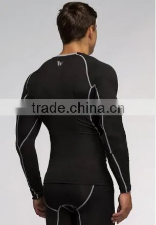 HEAT Stay Cool Mens Semi Compression Top - Long Sleeve Base Layer photo-4