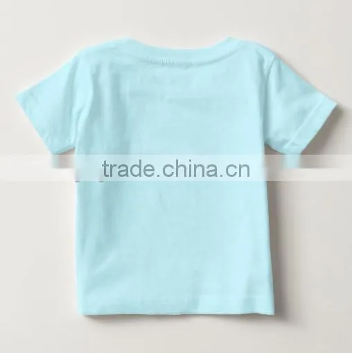 2016 Wholesale Infant Baby Children Customized Printed Cotton T-shirt photo-2