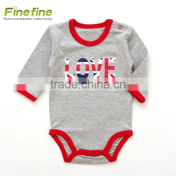 Newest Baby Clothes Leopard Fashionable Custom Baby Romper photo-5