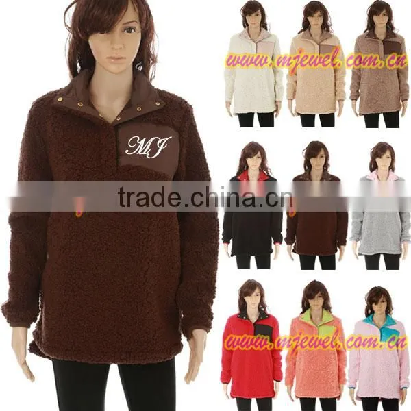 FACTORY Wholesale Sherpa Pullover Stocks photo-4